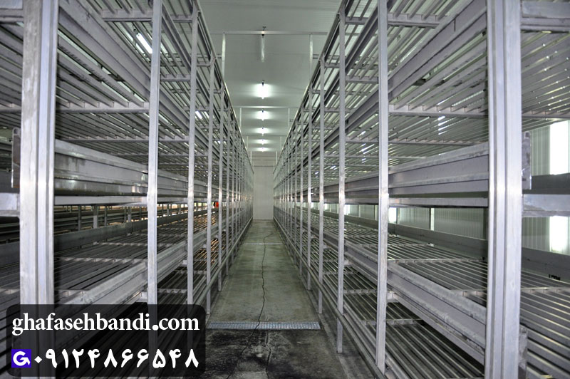 قفسه پروفیل ساختمانی جهت پرورش قارچ