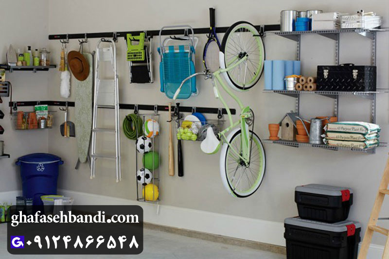 نظم دهنده قفسه بندی انباری منزل