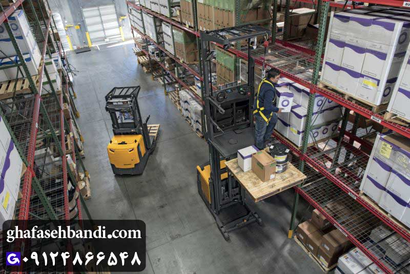 انواع قفسه بندی انبار کارخانه