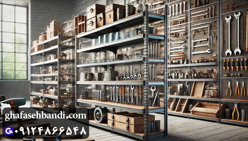قفسه بندی مغازه ابزار فروشی